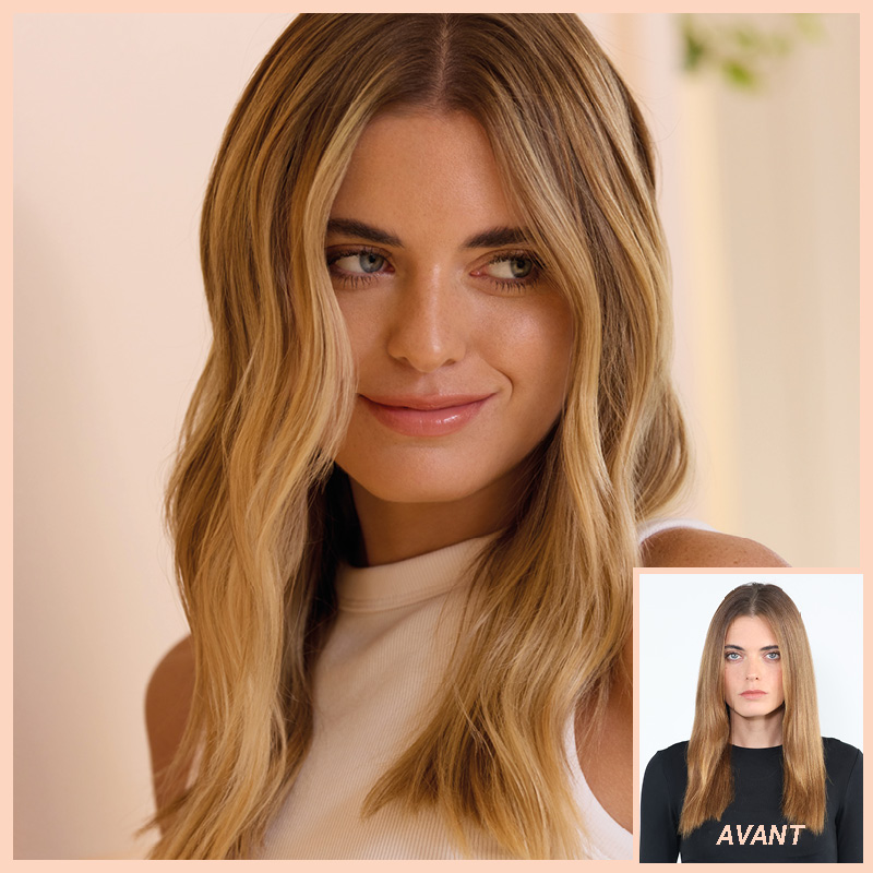 balayage signature avant après